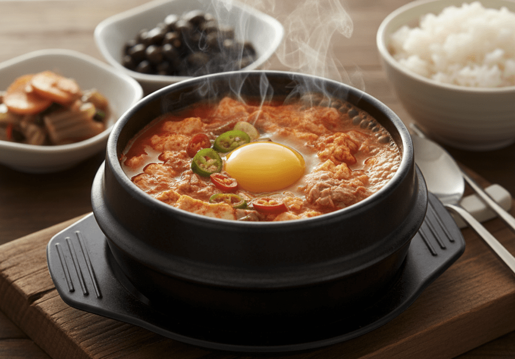 고추참치 순두부찌게