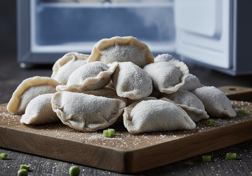 냉동만두 참고 이미지